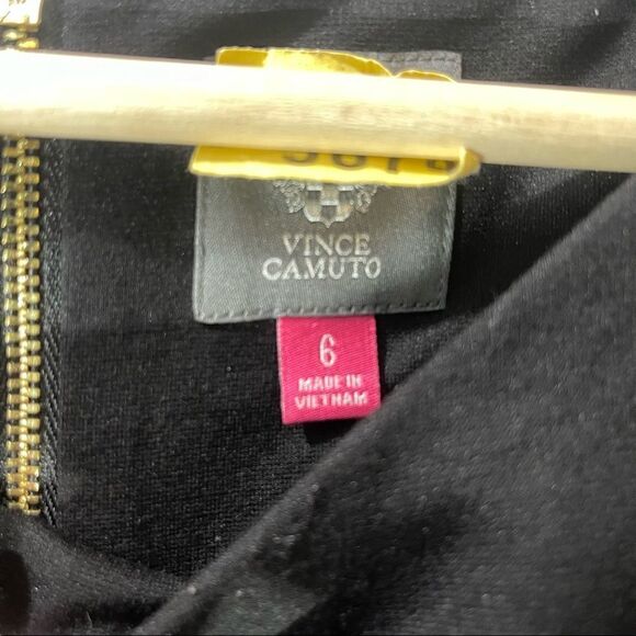 Vince Camuto Little Black Dress Size 6 - Picture 2 of 8